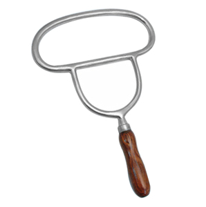 Abridor Bucal de Alta Calidad para Animales Grandes, con Acero Cromado y Mango de Madera, Herramienta Veterinaria para Odontología Bovina - Product Image 5