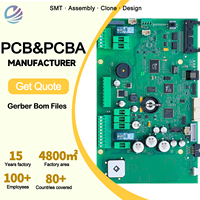 Conception de circuits imprimés double face personnalisée Gerber, carte prototype personnalisée, service d'assemblage de circuits imprimés clés en main, circuit imprimé