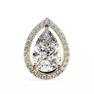 ต่างหูเพชร CVD สำหรับผู้หญิงต่างหูเม็ดเดี่ยวสีทอง14K สำหรับปลูกในห้องปฏิบัติการ - Product Image 5