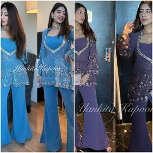 ชุดเดรสปักลายดอกไม้คลาสสิกสำหรับผู้หญิงชุดเดรสลำลองทรงสั้นยาวถึงเข่าพร้อมเลื่อมเทคนิคผ้าฝ้ายทอฟรีไซส์ - Product Image 3