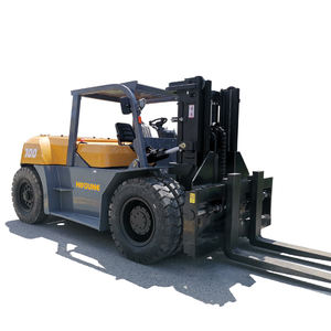 Carretilla elevadora diésel de <span class=keywords><strong>10</strong></span> toneladas Xiamen Hifoune, gran oferta, trabajando en un contenedor - Product Image 5