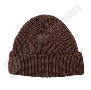 Gorra de béisbol de punto personalizada unisex, logotipo bordado de diseño liso de Color sólido para hombres y mujeres para actividades deportivas al aire libre - Product Image 3