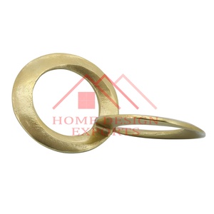 Metal Abstract Sculpture/Premium Quality Golden Table Object Sculpture for Living Rooms/Latest Design Sculpture - Product Image 6