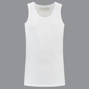 Camiseta sin Mangas de Algodón/Fibra de Bambú de Alta Calidad OEM para Hombre, Transpirable, Tejida, 220g, Cuello Redondo, para Gimnasio, Fitness, Uso Casual, Oferta de Verano - Product Image 4