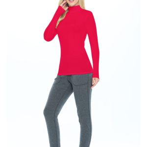 Blouses d'infirmière personnalisables en jersey doux Spandex/Polyester, respirantes et absorbantes pour femmes, usage hospitalier, médecins - Product Image 2