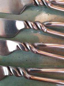 Juego de cubiertos con mango de diseño único para cenas elegantes, fiestas de boda, hogar, cocina, restaurante y vajilla de catering - Product Image 6