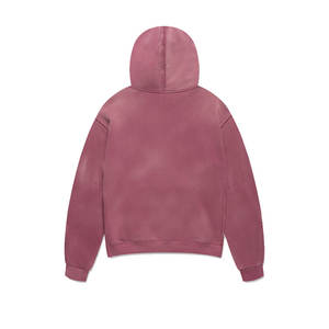 Top Qualité Sun Faded Hoodies Acid Wash Élégant En Gros 100% Coton Quantité Minimum De Commande Hommes Sun Faded Hoodie - Product Image 2