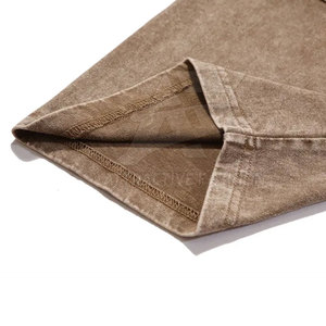 T-shirts pour hommes de qualité supérieure, nouveau style, effet délavé à l'acide, sur mesure, vêtements d'été pour hommes, t-shirts effet délavé à l'acide - Product Image 5