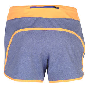 Novedad: Shorts de mezclilla para mujer de cintura media, lavado claro, rosa claro, estilo urbano con borlas, hipster, colores personalizados, con detalles calados y acabado desgastado, formales. - Product Image 3