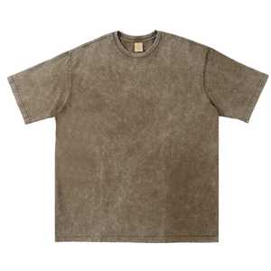 เสื้อยืดผ้าฝ้าย100% ลายขวางขนาดใหญ่สำหรับผู้ชายเสื้อยืดวินเทจทรงบ็อกซี่ฟิตพอดีตัวออกแบบได้ตามต้องการ - Product Image 4