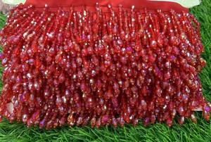 5cm wide Dangling Crystal Beaded <b>Fringe</b> Trim Heavy Bead Tassel Trimming For <b>Curtain</b>,Home Decor,Dance Costumes,Party Dress 1 yard - Product Image 4
