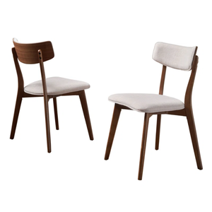 Sillas de Oficina Ejecutivas Modernas, Patas de Madera de Teca Resistentes, Asiento Acolchado, Reposabrazos Ajustables, Estilo Minimalista, Refrigerantes, para Gimnasio - Product Image 4