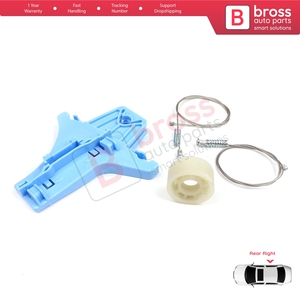 Kit de réparation de lève-vitre électrique arrière droit BWR5347 pour Jetta MK6 A6 IV 2010-2018 5C6 1B 162 163 AV2 AV3 5C6839462 - Product Image 4