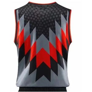 Meilleure vente Vêtements de basket-ball pour hommes Qualité supérieure Séchage rapide Respirant Logo personnalisé Design Prix raisonnable Ensemble imprimé - Product Image 5