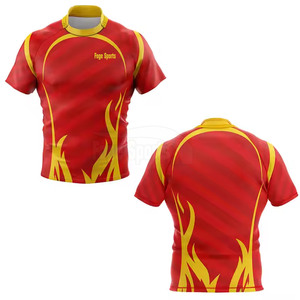 Nuevo diseño de alta calidad camiseta de rugby de secado rápido al por mayor camiseta de rugby transpirable camiseta de rugby - Product Image 6