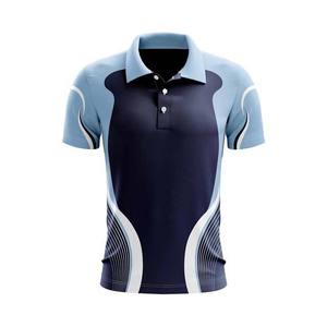 Polos de Hombre de Nuevo Diseño, Camisetas de Uniforme Asequibles de Algodón de Alta Calidad con Impresión por Sublimación para Golf, Deportes y Negocios - Product Image 4