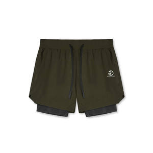 Short de sport pour homme Short d'entraînement double couche à séchage rapide - Product Image 3