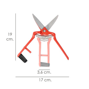 Forbici da Vigneto Forgiate Diritte Monomanuale 19 cm - Product Image 3