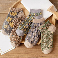 Usine en gros de haute qualité chaussettes décontractées Logo personnalisé imprimé longueur de l'équipage 100% laine tricoté épais respirant séchage rapide quotidien