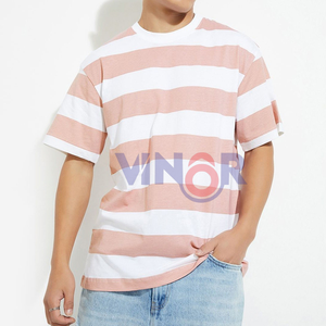 Camisetas de algodón de alta calidad al por mayor para hombre, camisetas informales de colores sólidos, camiseta de talla personalizada para hombre, Camiseta de algodón 100% para hombre - Product Image 1