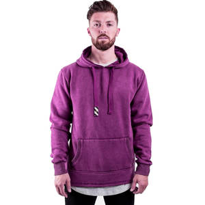 High Demand Oversized 100% Cotton <b>Men's</b> Hoodie <b>Crop</b> <b>Top</b> with Heavyweight Features Washed and Digital Printed for Winter 2025 - Product Image 5