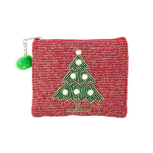 Cuteness Handcraft Alta calidad Premium elegante pequeña cartera bolsa Día de San Valentín con cuentas corazón bordado manualidades Hiba costura - Product Image 6