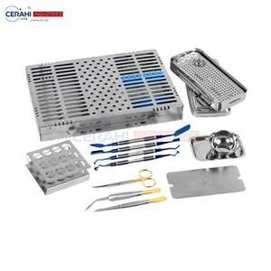 Kit Manual Dental PRF, Sistema de Fibrina Rica en Plaquetas de Acero con Membrana GRF Reutilizable para Cirugía de Implantes y Procesamiento de Membranas - Product Image 1