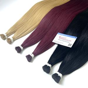 Wholesale Price Straight Keratin I Tip <b>100</b>% Unprocessed Raw Vietnamese Human Hair Hair Extensions Full Textures - Product Image 2