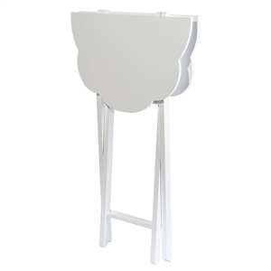 WELL HOME Table pliante pour enfants Nuble White 62,5x48x51,5 pour l'espace des enfants - Product Image 3