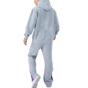 Fabricación entrenamiento Jogging impreso chándal hombres transpirable entrenamiento peso ligero impreso hombres apilados chándal acampanado para hombres - Product Image 6