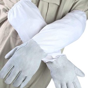Los guantes de soldadura de alta resistencia más populares de cuero de vaca dividido para trabajo de jardinería - Product Image 2