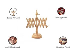 Fil grande boule enrouleur et dessus de table Swift tricot porte-parapluie outils d'enroulement à main laine hêtre Swift - Product Image 2