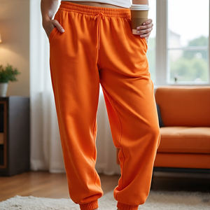 OEM Baggy Sweatpants <b>Women</b> Casual Trouser Pajama Ladies Sportswear Jogger Sweat-<b>Pants</b> <b>Women's</b> - Product Image 4