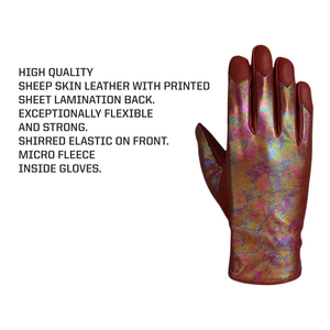 Gants de conduite d'hiver chauds en cuir véritable vintage pour femmes, nouveau style 2025 - Product Image 5