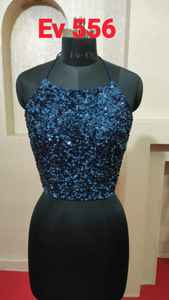 ชุดราตรีคอวีประดับลูกปัดสุดหรู คอลเลคชั่นล่าสุด เสื้อผ้าผู้หญิง ราคาขายส่ง - Product Image 4