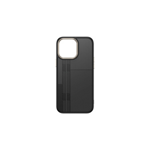 Coque de protection en silicone de luxe premium pour MagSafe pour iPhone 15 Pro Max, aspect fibre de carbone, anti-traces de doigts, électroplaquée - Product Image 6