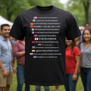 เสื้อยืดโปรโมชั่น "ขอโทษในทุกภาษา" แบบรวมใจร่วมกัน! - Product Image 3