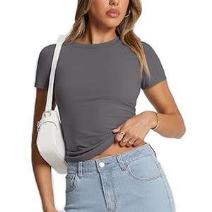 Nueva Camiseta de Verano para Mujer, Cuello Redondo, Talla Grande, Marca Bella Canvas, Color Sólido, HECHA EN HI 2026 - Product Image 3