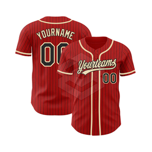 Jersey de béisbol transpirable ligero Diseño popular Ropa deportiva Opciones de talla grande Hecho en Pakistán - Product Image 5