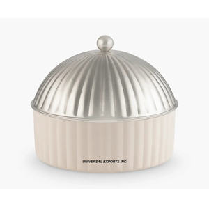 Calentador de alimentos de acero inoxidable, cazuela de diseño hecha a mano pulida con espejo, olla caliente de metal de lujo de calidad superior - Product Image 4