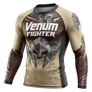 เสื้อรัดกล้ามเนื้อแขนยาว Venum Fighter แห้งเร็ว ผลิตจากผ้าสแปนเด็กซ์และโพลีเอสเตอร์ - Product Image 3