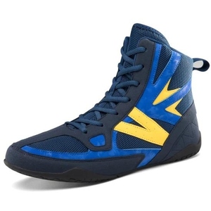 RTS 2025 nueva llegada zapatos de boxeo ligeros personalizados botas de boxeo de malla transpirable profesional para el equipo de lucha UnisexSI-BS-017 - Product Image 2
