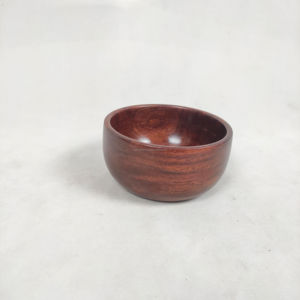 Bol de service en céramique écologique de haute qualité de style européen avec bois d'acacia, taille personnalisée pour la maison, la cuisine et les fêtes - Product Image 1