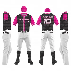 青少年训练服男棒球服2023-24新设计棒球服高品质定制垒球服