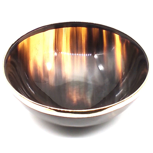 Bol à fruits jetable en corne naturelle de haute qualité, écologique, bols de service personnalisés pour la cuisine, meilleur design pour la table - Product Image 1