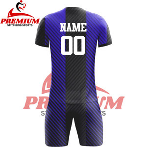 Ventes en gros de kits de vêtements de sport en polyester 100% bon marché, ensembles de vêtements de football, uniformes de football personnalisés pour hommes, maillots de football avec logo - Product Image 4