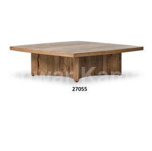 Table d'appoint moderne ronde à 2 niveaux en marbre de verre et métal doré pour la maison et le bureau Meubles de salon - Product Image 3