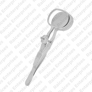 Fournisseur direct d'usine Medic Instrument Desmarres Chalazion Forceps en acier inoxydable de couleur unie Desmarres Chalazion Forceps - Product Image 5