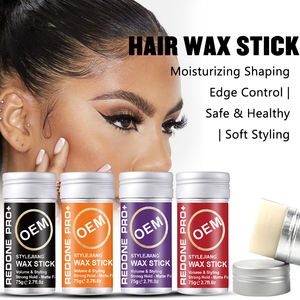 Palo de cera para el cabello Palo de pomada de sujeción extrema Palo de cera antiencrespamiento Control de bordes personalizado con logotipo - Product Image 4