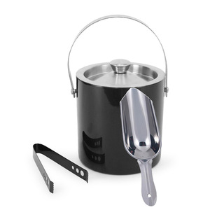 Home Factory Sale Copper Finished Stainless Steel <b>Ice</b> Bucket Manufacturer Customized Champagne Metal <b>Ice</b> Bucket Wholesale - Product Image 3